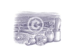 just before dark art